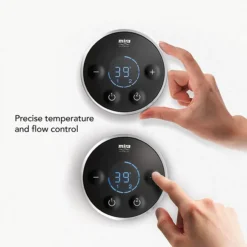 Mira Platinum Rear Fed Digital Shower - Pumped -Villeroy Shop 1.1666.201 d3n