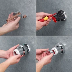 Mira Minimal Dual Outlet Thermostatic Mixer Shower