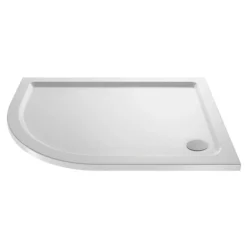 Pacific LH Offset Quadrant Shower Enclosure Inc. Tray -Villeroy Shop 1200x900mmpacificoffsetquadrantshowerenclosurewithshowertrayandwastelefthandoptiond1
