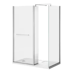 Matrix 1400 X 800mm Ultimate Walk In Enclosure 10mm (inc. Side Panel + Tray)