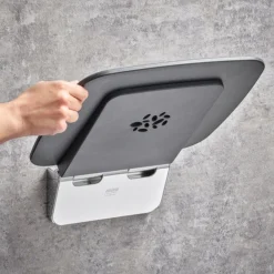 Mira Premium Folding Wall Mounted Shower Seat - Grey/Chrome -Villeroy Shop 2.1731.002a3