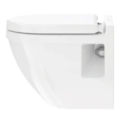 Duravit Starck 3 Compact Wall Hung Toilet Pan + Seat -Villeroy Shop 2202090000 d1