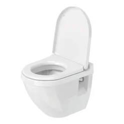 Duravit Starck 3 Compact Wall Hung Toilet Pan + Seat -Villeroy Shop 2202090000 d3