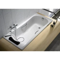 Roca BeCool 1800 X 800mm Rectangular Acrylic Bath With Grips