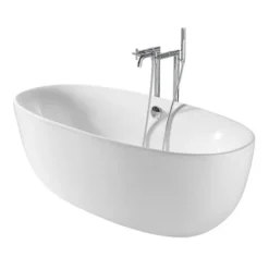 Roca Virginia Acrylic Freestanding Bath With Waste & Overflow (1700 X 800mm)