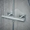 Hansgrohe Vernis Shape Showerpipe 230 Thermostatic Shower Mixer - Chrome