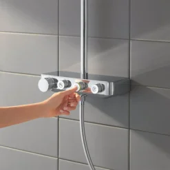 Grohe Euphoria SmartControl 310 DUO Shower System - Chrome -Villeroy Shop 26507000 d3