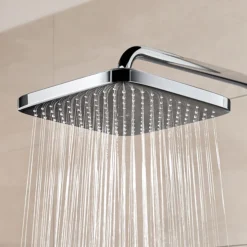 Grohe Vitalio Start 250 Cube Thermostatic Shower System -Villeroy Shop 26696000 d2