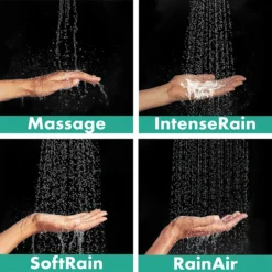 Hansgrohe Croma E Showerpipe 280 Thermostatic Bath Shower Mixer -Villeroy Shop 27687000 d4