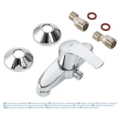 Grohe Eurosmart Wall Mounted Single Lever Shower Mixer