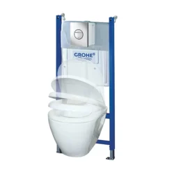 Grohe Solido Nova Cosmopolitan Complete WC 4 In 1 Pack + FREE TOILET ROLL HOLDER -Villeroy Shop 38950000 d3