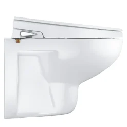 Grohe Bau 2-in-1 Manual Bidet Seat & Rimless Wall Hung Toilet + FREE TOILET ROLL HOLDER 9 Grohe Bau 2-in-1 Manual Bidet Seat & Rimless Wall Hung Toilet + FREE TOILET ROLL HOLDER -Villeroy Shop 39651sh0 d3