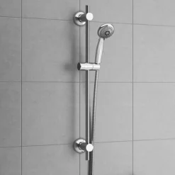 Apollo Wall Mounted Thermostatic Bath Shower Mixer + Slider Rail Kit -Villeroy Shop 4bsmtsk1 d2