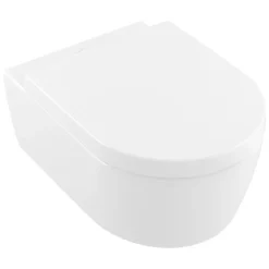 Villeroy & Boch Villeroy And Boch Avento DirectFlush Rimless Wall Hung Toilet W/ Soft Close Seat -Villeroy Shop 5656hr01 d5 1