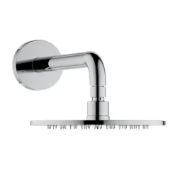 Keuco Ixmo Round Thermostatic Shower System With Head + Slide Rail Kit - Chrome -Villeroy Shop 59602010001 d1