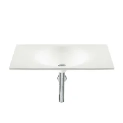 Roca - Kalahari-N Single Bowl Wall Mounted Basin - 650mm - 0 Or 1 Tap Hole Option -Villeroy Shop 6508000thbasinverylarge1