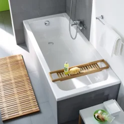 Duravit D-Code Single Ended Bath + Support Feet
