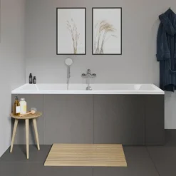 Duravit D-Code 1800 X 800mm Double Ended Bath + Support Feet
