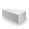 Duravit No.1 Trapezoidal Bath + Support Feet (Left Hand)