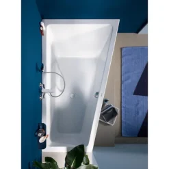Duravit No.1 Trapezoidal Bath + Support Feet (Right Hand) -Villeroy Shop 700509000000000 d1