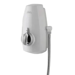 Aqualisa - Aquastream Thermo Power Shower With Adjustable Head - White/Chrome -Villeroy Shop 813.40.21 d1