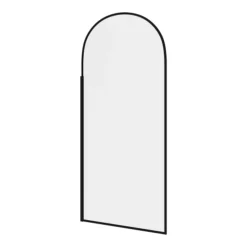 Arezzo 1400 X 900 Wet Room (incl. 800mm Arched Matt Black Framed Screen + Slate Tray) -Villeroy Shop 8arbws14st d1