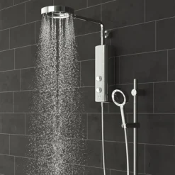 AQUAS AquaMax Flex Manual X-Jet 9.5KW Full Chrome Electric Shower 10 AQUAS AquaMax Flex Manual X-Jet 9.5KW Full Chrome Electric Shower -Villeroy Shop a000271 d4