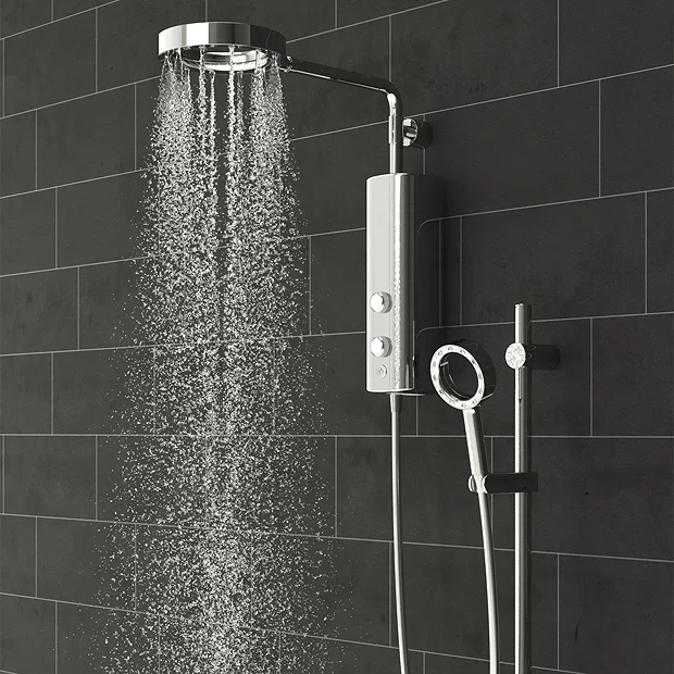 AQUAS AquaMax Flex Manual X-Jet 9.5KW Full Chrome Electric Shower 5 AQUAS AquaMax Flex Manual X-Jet 9.5KW Full Chrome Electric Shower - Image 5