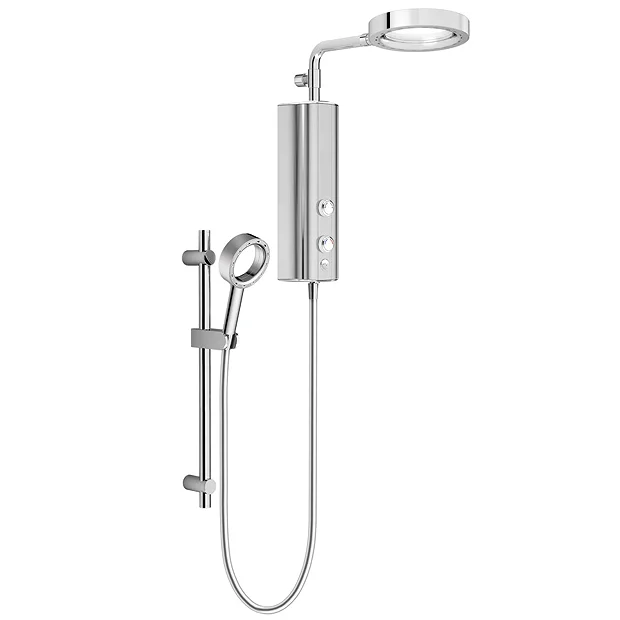 AQUAS AquaMax Flex Manual X-Jet 9.5KW Full Chrome Electric Shower 2 AQUAS AquaMax Flex Manual X-Jet 9.5KW Full Chrome Electric Shower - Image 2