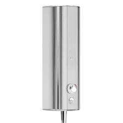 AQUAS Aquamax Pro With Column Manual 9.5kw Full Chrome Electric Shower -Villeroy Shop a000529 d3