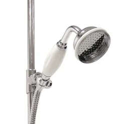 Hudson Reed Twin Shower Valve With Victorian Grand Rigid Riser Kit - Chrome 9 Hudson Reed Twin Shower Valve With Victorian Grand Rigid Riser Kit - Chrome -Villeroy Shop a3099am312newd32