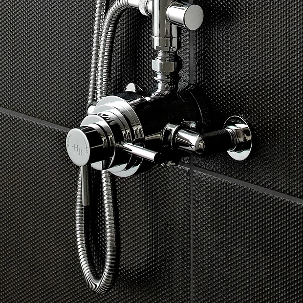 Hudson Reed Tec Dual Exposed Thermostatic Shower Valve 1 Hudson Reed Tec Dual Exposed Thermostatic Shower Valve