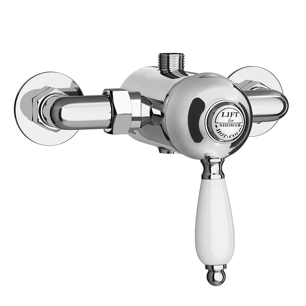 Nuie Nostalgic Exposed Manual Mixer Shower Valve 2 Nuie Nostalgic Exposed Manual Mixer Shower Valve - Image 2