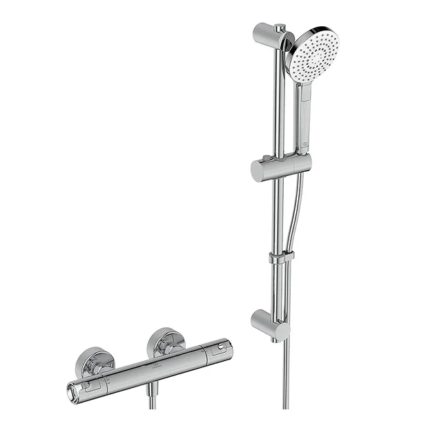 Ideal Standard Ceratherm T50 Exposed Thermostatic Shower Mixer Pack 2 Ideal Standard Ceratherm T50 Exposed Thermostatic Shower Mixer Pack - Image 2