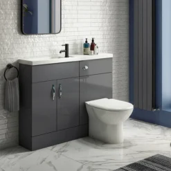 Alaska Back To Wall Toilet Pan + Soft Close Seat -Villeroy Shop abtw d2