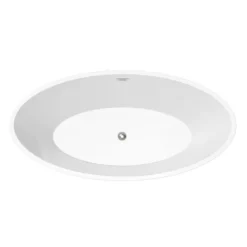Alcamo 1600 X 805 Curved Ripple Design Bath With Chrome Waste -Villeroy Shop afb614c d2