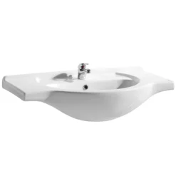 Alaska 850mm Semi Recessed Basin