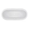Nuie Alice 1750 Double Ended Roll Top Slipper Bath With Skirt