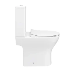 Alps Modern Rimless Short Projection Toilet + Soft Closing Seat -Villeroy Shop alp350 d4