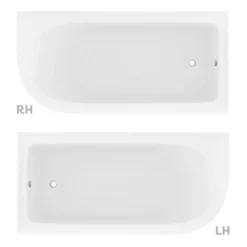 Appleby 1550 Roll Top Shower Bath + Antique Brass Leg Set