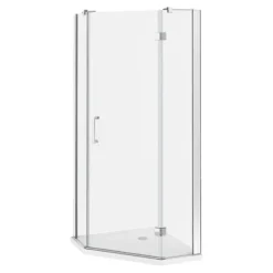 Apollo 900x900mm Frameless Pentangle Enclosure (incl. Tray + Waste) -Villeroy Shop ap90 nd1