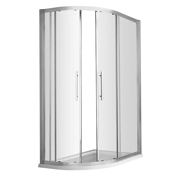 Hudson Reed Apex Offset Quadrant Shower Enclosure - Various Size Options 1 Hudson Reed Apex Offset Quadrant Shower Enclosure - Various Size Options
