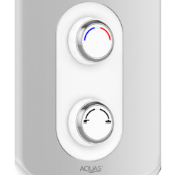 AQUAS Reva Flex Smart 9.5KW Chrome + White Electric Shower -Villeroy Shop aq000457 d3