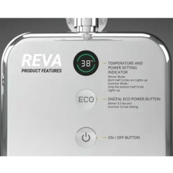 AQUAS Reva Flex Smart 9.5KW White Electric Shower -Villeroy Shop aq000459 d1