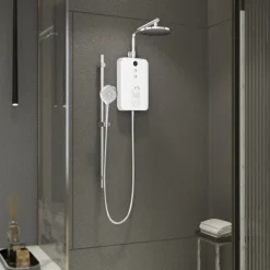 AQUAS Reva Flex Smart 9.5KW White Electric Shower -Villeroy Shop aq000459 d2