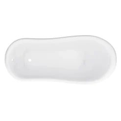 Astoria 1710 Roll Top Slipper Bath + Antique Brass Leg Set -Villeroy Shop ast1710abdetail02a