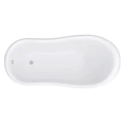 Astoria Blue 1710 Roll Top Slipper Bath W. Ball + Claw Leg Set -Villeroy Shop astoriablue1710rolltopslipperbathd2