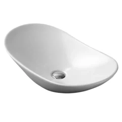 Arezzo Oval Counter Top Basin (620mm Wide - Matt White) -Villeroy Shop az7811amwd1