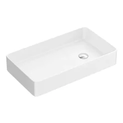 Arezzo 612 X 346mm Modern Rectangular Counter Top Basin