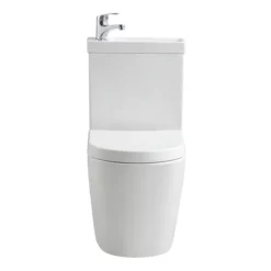 Arezzo Space Saving Combined Two-In-One Wash Basin + Rimless Toilet -Villeroy Shop azcc2in1 d1